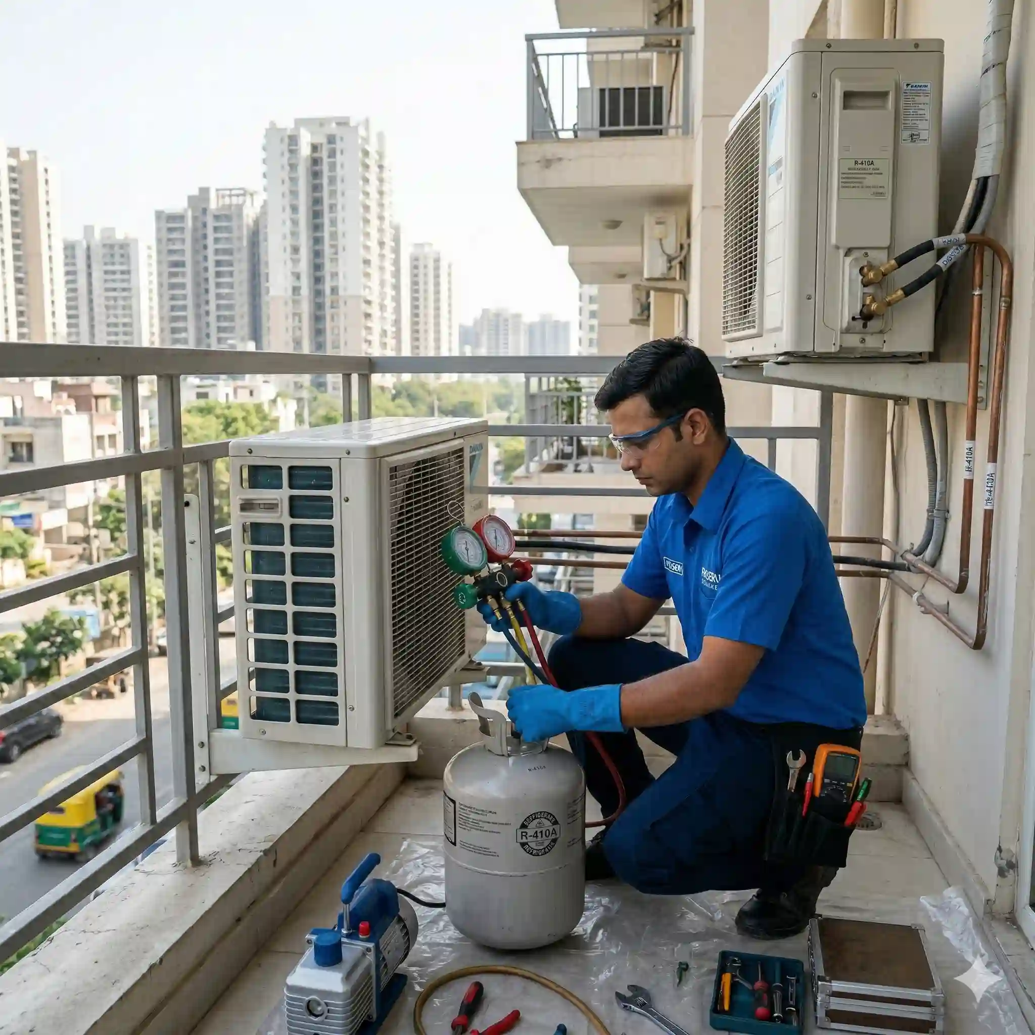 AC Gas Refill & Check-up