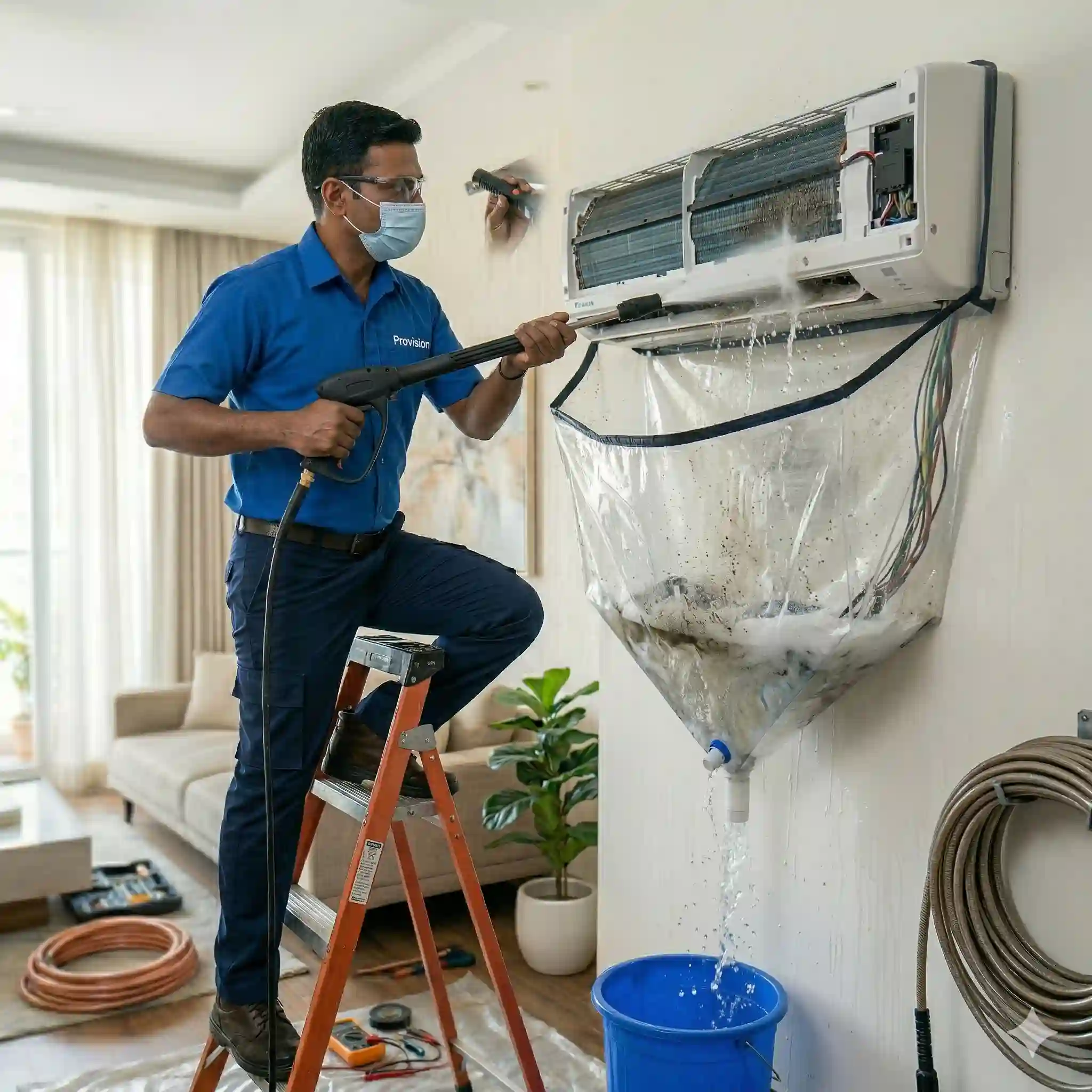 Jet Service for Split AC